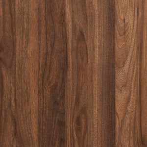 Modway Furniture Bulwark 6-Drawer Dresser - Modern Geometric Storage Solution in Walnut for Stylish Home Decor MOD-7163-WAL