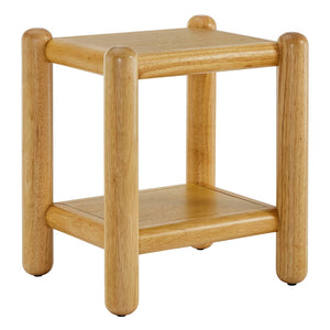 Modway Furniture Arcus Rectangular 2-Tier Side Table - Versatile Oak Accent for Compact Spaces & Stylish Decor MOD-7226-OAK