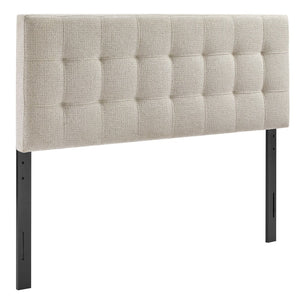 Modway Furniture Lily Modway Chenille Tufted Queen Headboard Foam Padded for Bedroom Elegance Dove MOD-7262-DOV