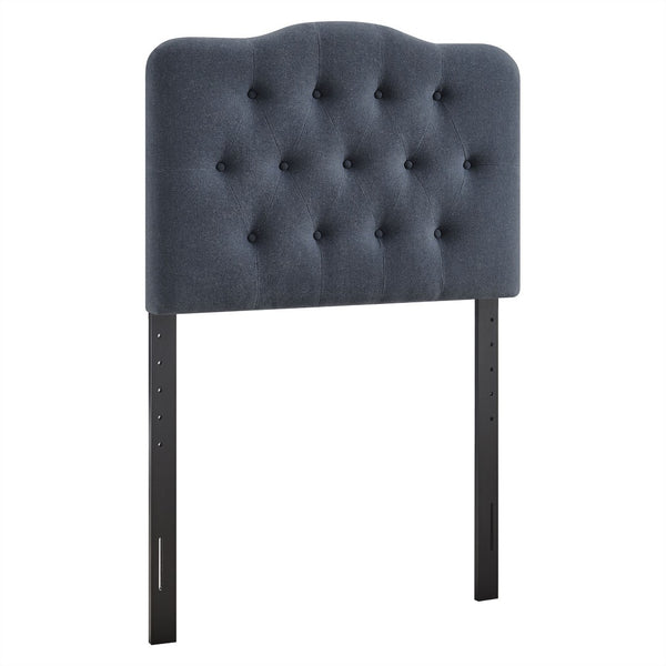 Modway Furniture Annabel Modway Tufted Upholstered Twin Headboard with Foam Padding for Guest Bedroom Denim MOD-7265-DEN