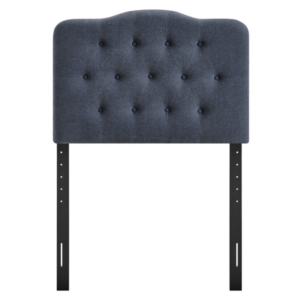 Modway Furniture Annabel Modway Tufted Upholstered Twin Headboard with Foam Padding for Guest Bedroom Denim MOD-7265-DEN
