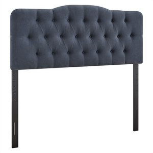Modway Furniture Annabel Tufted Upholstered Queen Headboard with Foam Padding for a Refined Bedroom Denim MOD-7271-DEN