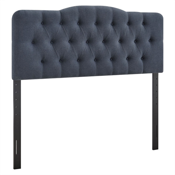 Modway Furniture Annabel Tufted Upholstered Queen Headboard with Foam Padding for a Refined Bedroom Denim MOD-7271-DEN