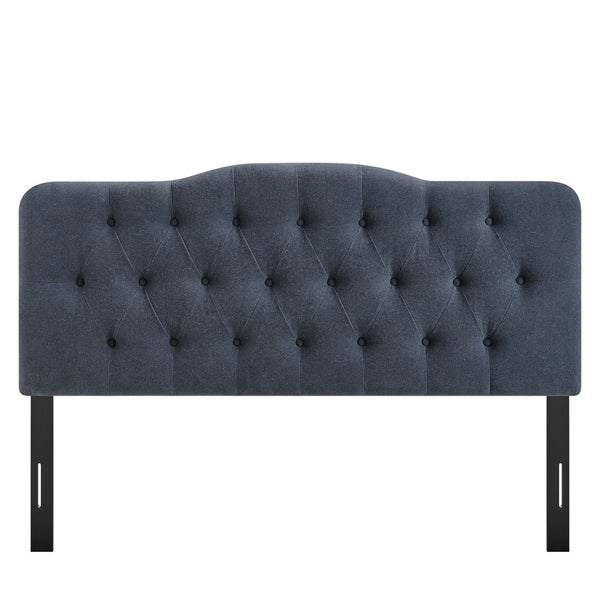 Modway Furniture Annabel Tufted Upholstered Queen Headboard with Foam Padding for a Refined Bedroom Denim MOD-7271-DEN