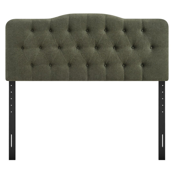 Modway Furniture Annabel Tufted Upholstered Queen Headboard with Foam Padding for a Refined Bedroom Sage MOD-7271-SGE