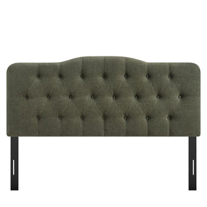 Modway Furniture Annabel Tufted Upholstered Queen Headboard with Foam Padding for a Refined Bedroom Sage MOD-7271-SGE