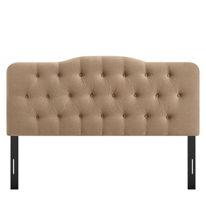 Modway Furniture Annabel Modway Tufted Upholstered King Headboard with Foam Padding for Bedroom Comfort Almond MOD-7274-ALM