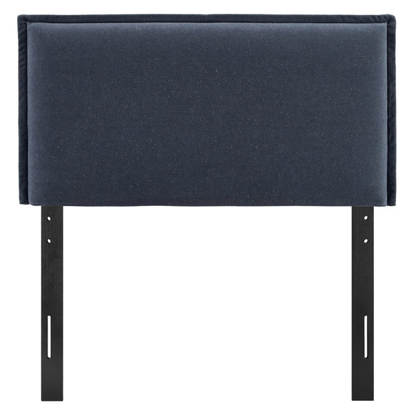 Modway Furniture Camille Modway Twin Headboard Slipcovered Foam Padded French Seam Bedroom Accent Denim MOD-7317-DEN