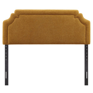 Modway Furniture Magnolia Modway Woven Heathered Queen Headboard Scalloped Upholstered Bedroom Accent Copper MOD-7335-COP