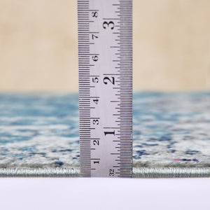 Amer Rugs Montana Contemporary Power-loom Area Rug With Vibrant Urban-inspired Patterns For Stylish Spaces Blue,Pink Polypropylene Mon123305