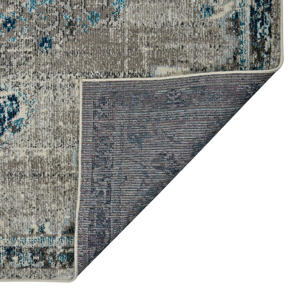 Amer Rugs Montana Moroccan Medallion Power-loom Area Rug - Vibrant Bohemian Design For Stylish Home Décor Teal Polypropylene Mon143305