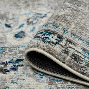 Amer Rugs Montana Moroccan Medallion Power-loom Area Rug - Vibrant Bohemian Design For Stylish Home Décor Teal Polypropylene Mon143305