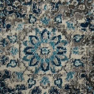 Amer Rugs Montana Moroccan Medallion Power-loom Area Rug - Vibrant Bohemian Design For Stylish Home Décor Teal Polypropylene Mon143305