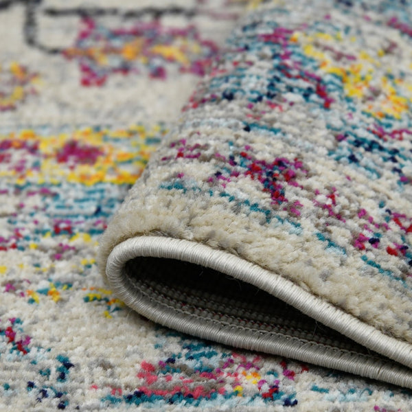 Amer Rugs Montanatransitional Vibrant Urban-inspired Area Rug – Durable Power-loomed Design For Any Room Gray,Orange Polypropylene Mon33305