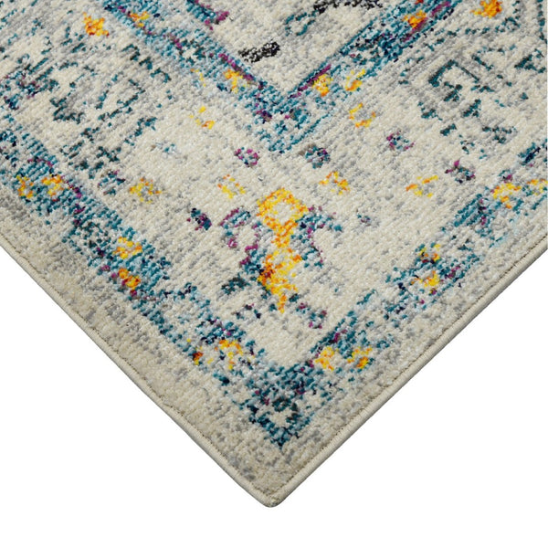 Amer Rugs Montanatransitional Vibrant Urban-inspired Area Rug – Durable Power-loomed Design For Any Room Ivory,Yellow Polypropylene Mon45376