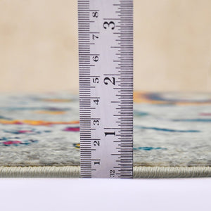 Amer Rugs Montanatransitional Vibrant Botanical Power-loom Area Rug – Brighten Your Space With Style! Ivory,Orange Polypropylene Mon75376