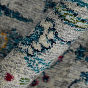 Amer Rugs Montanatransitional Vibrant Botanical Power-loom Area Rug – Brighten Your Space With Style! Ivory,Orange Polypropylene Mon75376