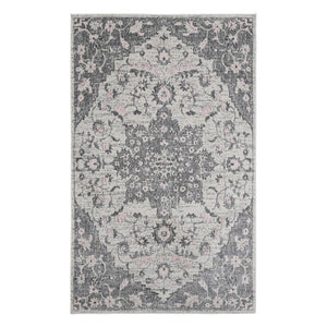 Amer Rugs Montana Moroccan Medallion Power-loom Area Rug - Vibrant Bohemian Design For Stylish Home Décor Gray Polypropylene Mon80203