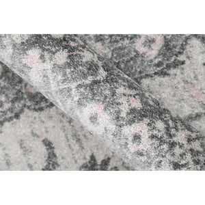 Amer Rugs Montana Moroccan Medallion Power-loom Area Rug - Vibrant Bohemian Design For Stylish Home Décor Gray Polypropylene Mon80203