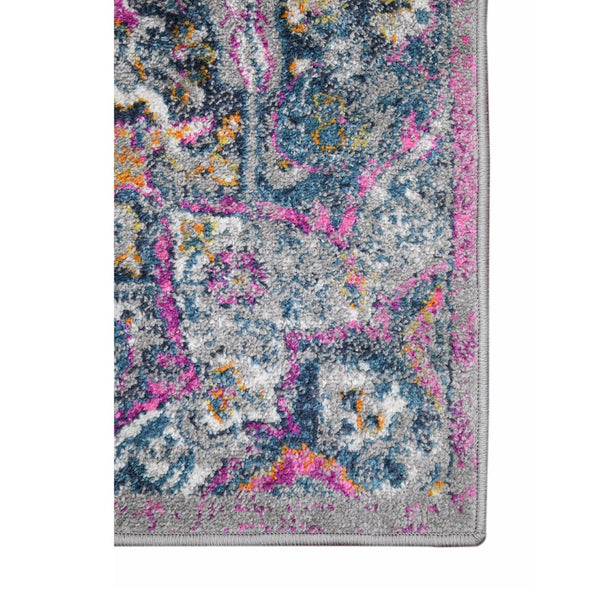 Amer Rugs Montana Moroccan Medallion Power-loom Area Rug - Vibrant Bohemian Design For Stylish Home Décor Pink Polypropylene Mon93305