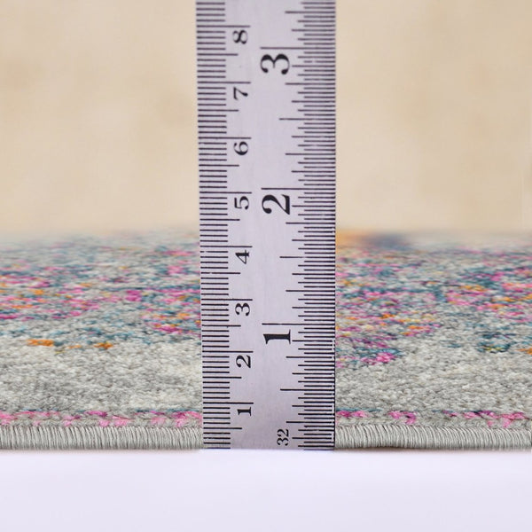 Amer Rugs Montana Moroccan Medallion Power-loom Area Rug - Vibrant Bohemian Design For Stylish Home Décor Pink Polypropylene Mon93305