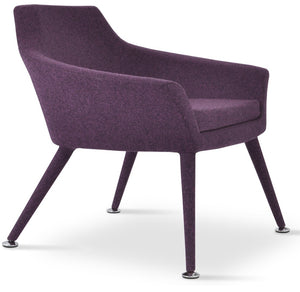 Soho Concept Langham Lounge Armchair - Stylish Steel Frame With Bronze Seat, Durable Upholstery & 10-year Guarantee   Soho-concept-dining-chair-12261