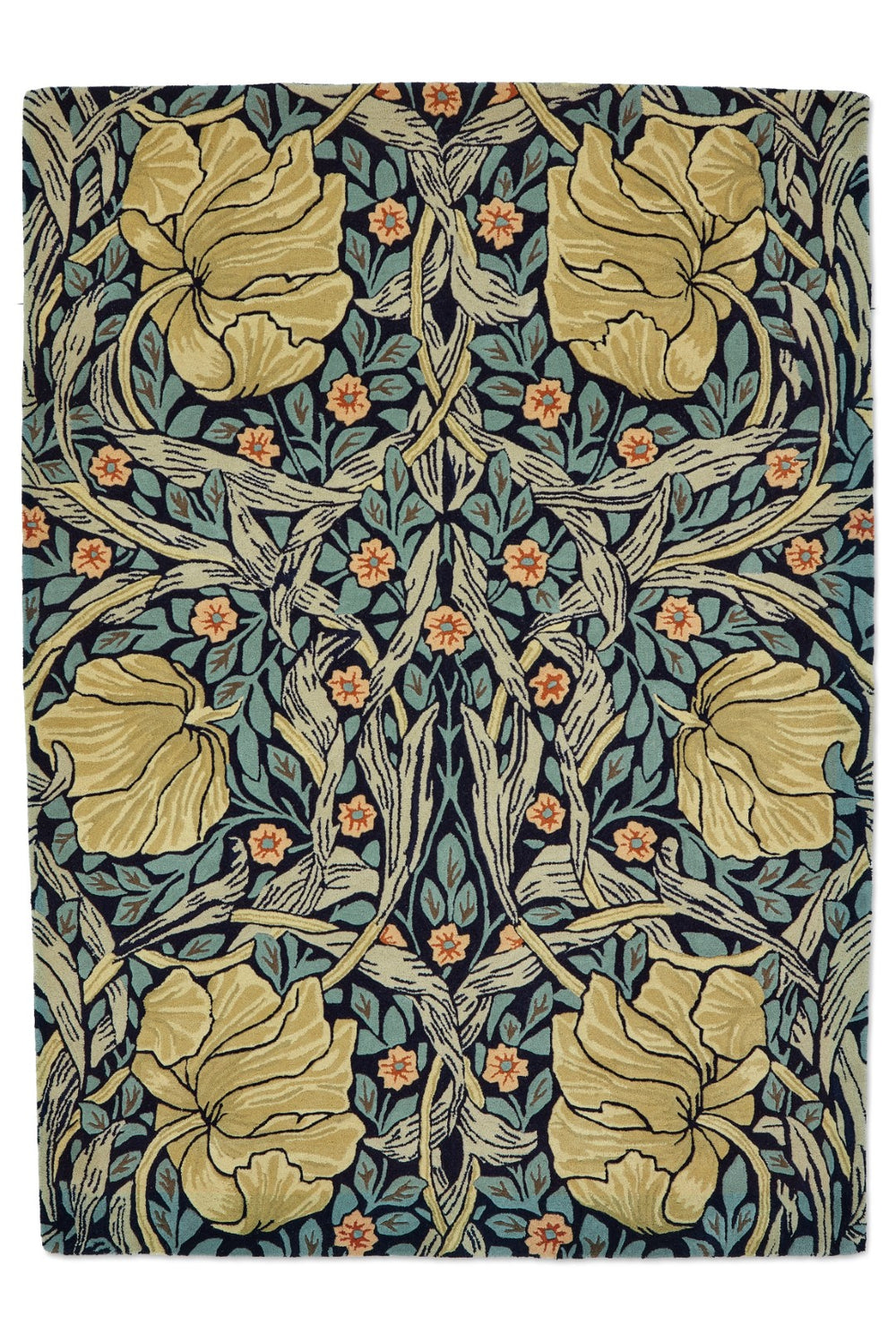 Brink & Campman Morris & Co Pimpernel Blue/Grey/Green/Red 8'2" x 11'6"