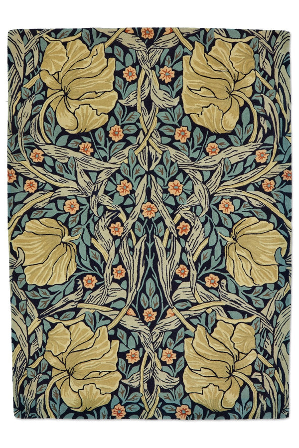 Brink & Campman Morris & Co Pimpernel Blue/Grey/Green/Red 8'2" x 11'6"