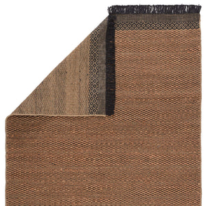 Jaipur Living Jaipur Living Saanvi Handwoven Jute Area Rug Geometric Border Fringe Bohemian Accent Tan 8'X10' RUG146054