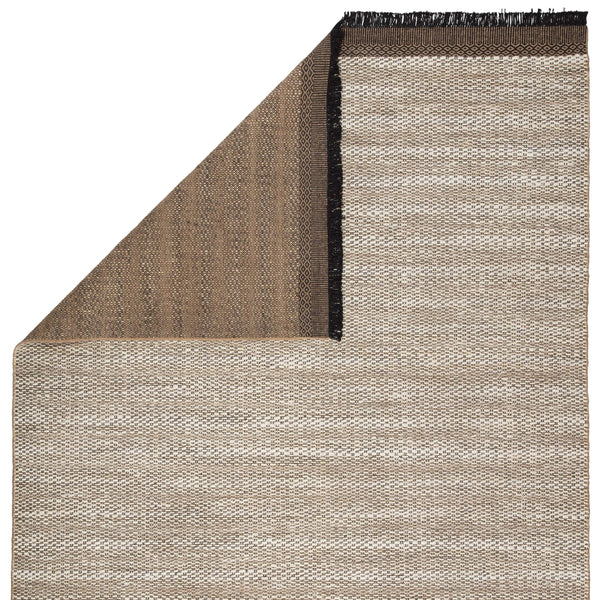 Jaipur Living Jaipur Living Saanvi Handwoven Jute Area Rug Geometric Border Fringe Bohemian Accent White 9'X12' RUG146087