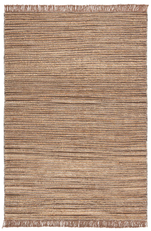 Jaipur Living Jaipur Living Handwoven Jute Area Rug Bohemian Flatweave with Fringe for Room 10' x 14' RUG146093