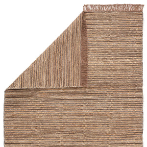 Jaipur Living Jaipur Living Handwoven Jute Area Rug Bohemian Flatweave with Fringe for Room 10' x 14' RUG146093