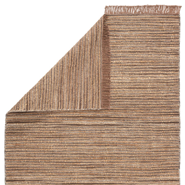 Jaipur Living Jaipur Living Handwoven Jute Area Rug Bohemian Flatweave with Fringe for Room 10' x 14' RUG146093