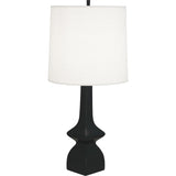 Matte Obsidian Jasmine Table Lamp