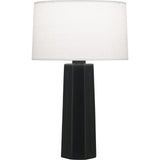 Matte Obsidian Mason Table Lamp