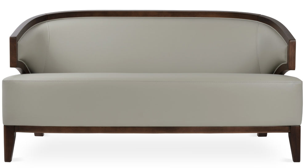 Soho Concept Mostar Sofa - Elegant Solid Beech Wood With Versatile Upholstery Options & 10-year Guarantee, Light Grey Light Grey  Soho-concept-dining-chair-13538