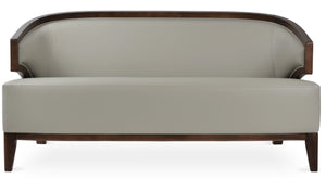 Soho Concept Mostar Sofa - Elegant Solid Beech Wood With Versatile Upholstery Options & 10-year Guarantee, Light Grey Light Grey  Soho-concept-dining-chair-13538