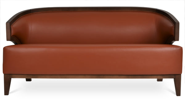 Soho Concept Mostar Sofa - Elegant Solid Beech Wood With Versatile Upholstery Options & 10-year Guarantee, Light Grey Walnut  Soho-concept-dining-chair-13539