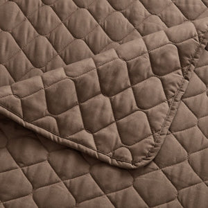 JLA Home Nocturne Velvet Jacquard Comforter Set 10 Piece Glam Layered Bedding with Quilt and Shams MP10-9068