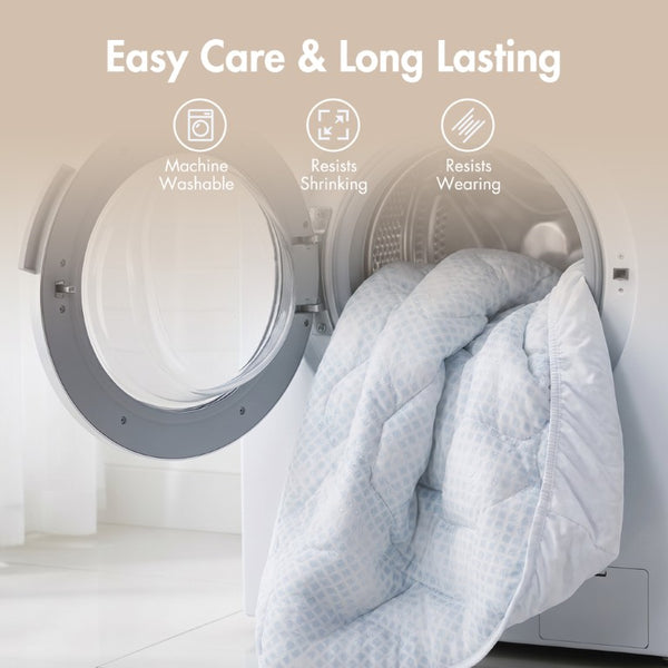 JLA Home 3-Zone Cooling Mattress Pad with Honeycomb Quilting for Spinal Support and Heat Relief 84 W x 72 L MP16-7236