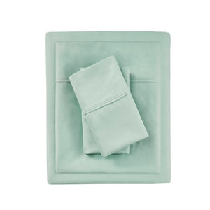 JLA Home 1000 Thread Count HeiQ Cooling Cotton Blend Sheet Set for Hot Sleepers Deep Pocket MP20-8927