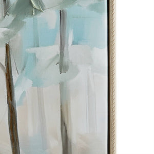 JLA Home Woodland Forest Hand Embellished Framed Canvas Wall Art for Living Room Decor MP95C-0369