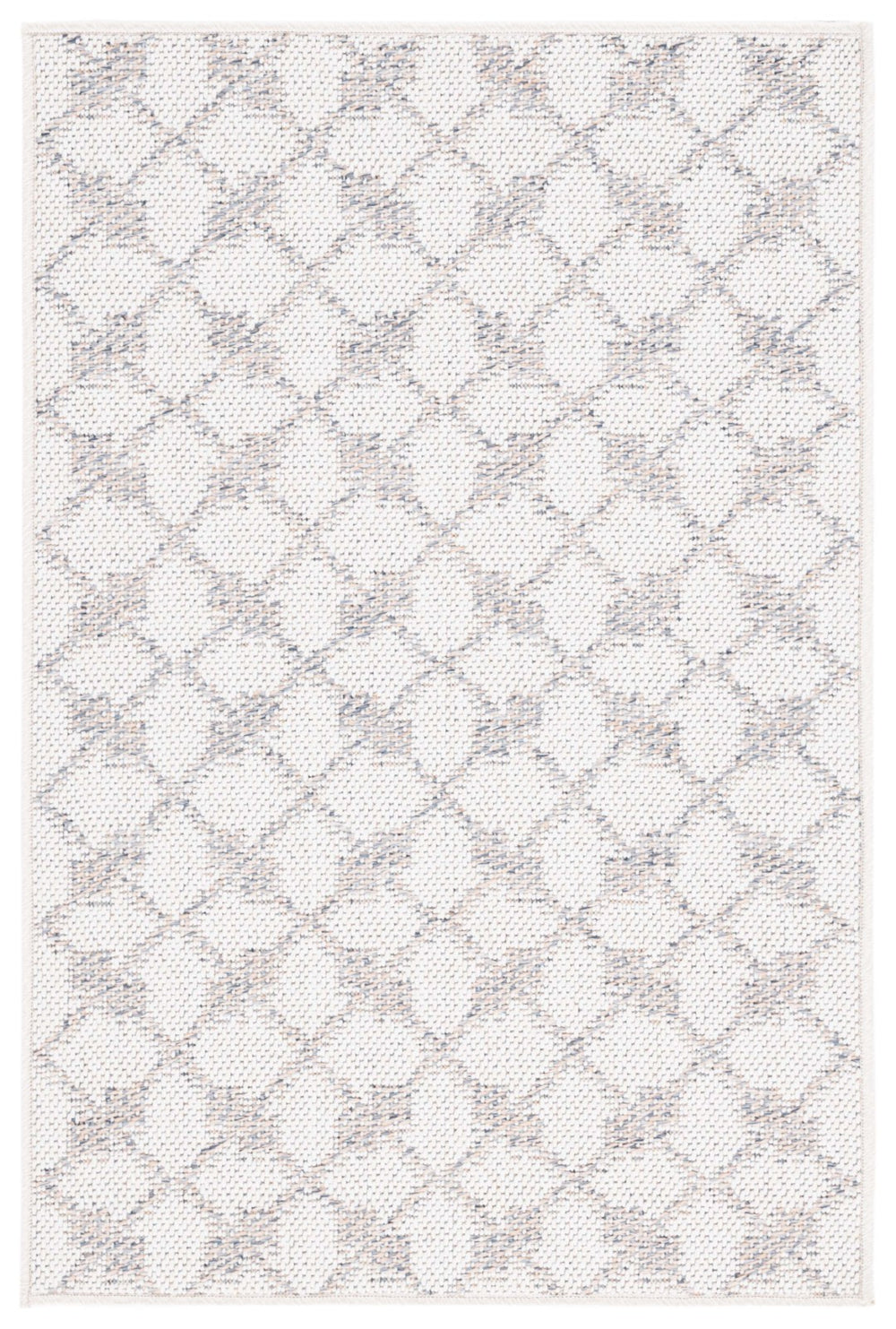 Safavieh Maple 3' X 5' Area Rug - Premium Power-loomed Design, Durable, Washable, Oeko-tex Certified Safety Ivory ,Grey Polypropylene Mpe102a-3