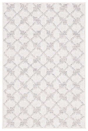Safavieh Maple 3' X 5' Area Rug - Premium Power-loomed Design, Durable, Washable, Oeko-tex Certified Safety Ivory ,Grey Polypropylene Mpe102a-3