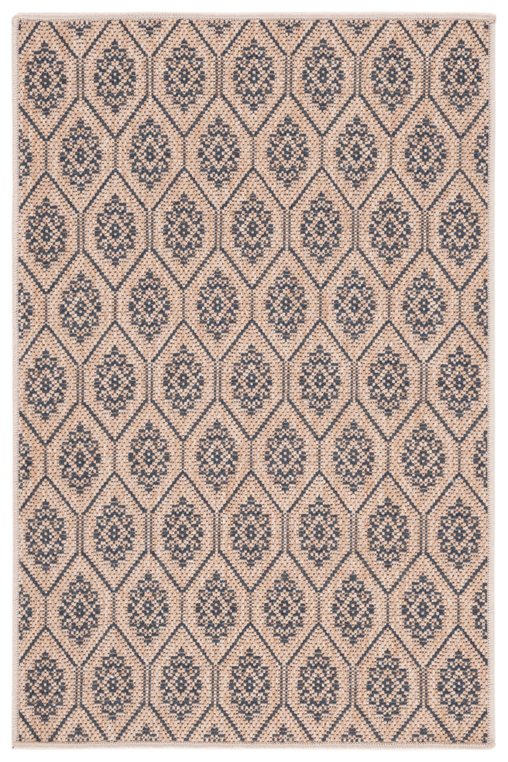 Safavieh Maple Luxurious Power Loomed Area Rug - Modern Elegance, Durable, Washable, Oeko-tex Certified Design Black ,Beige Polypropylene Mpe103z-3