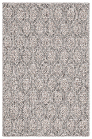 Safavieh Maple 3' X 5' Area Rug - Stylish Power Loomed Design For Modern Homes, Slip-resistant & Durable Grey ,Ivory Polypropylene Mpe104f-34