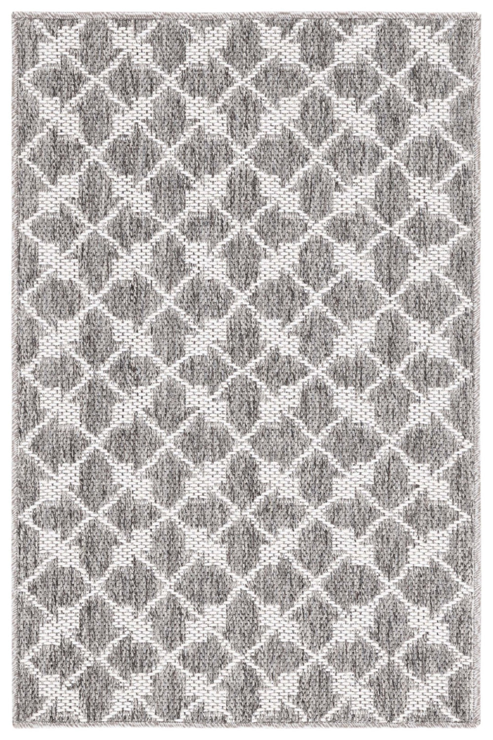 Safavieh Maple Modern Area Rug - Chic 3'x5' Design, Durable Polypropylene, Oeko-tex Certified, Washable Grey ,Ivory Polypropylene Mpe108f-34