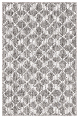 Safavieh Maple Modern Area Rug - Chic 3'x5' Design, Durable Polypropylene, Oeko-tex Certified, Washable Grey ,Ivory Polypropylene Mpe108f-34
