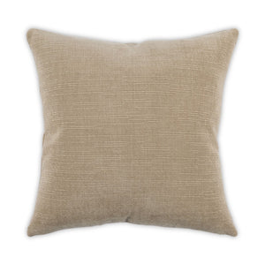Moss Home Aria Pillow - Stylish 100% Polyester Decorative Cushion With Zipper Closure For Trendy Home Décor Taupe 100% Polyester Mpil-aritau-2222