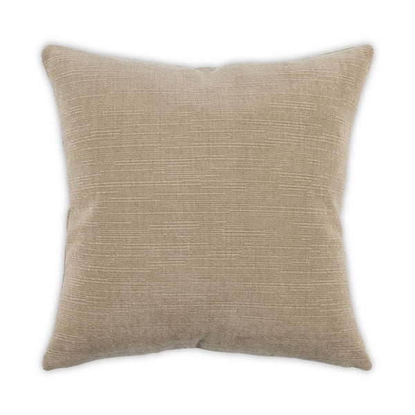 Moss Home Aria Pillow - Stylish 100% Polyester Decorative Cushion With Zipper Closure For Trendy Home Décor Taupe 100% Polyester Mpil-aritau-2222